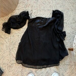 Hello Molly delicate soul black dress NWT